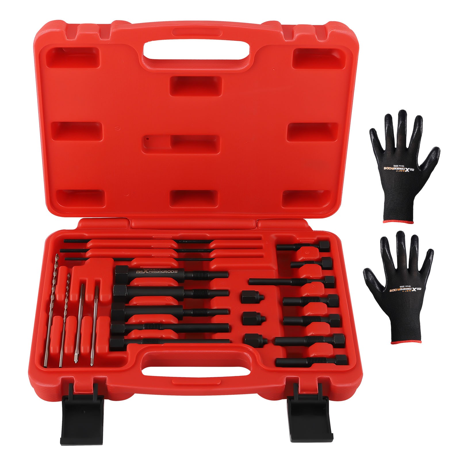 22PCS Glow Plug Electrodes Removal For Damaged Broken Glow Plugs M8&M10 Tool kit