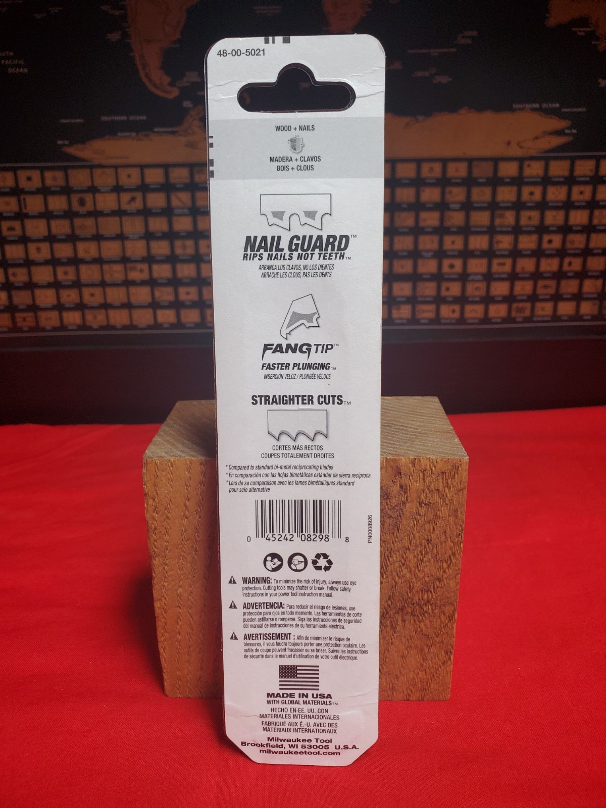 Milwaukee 48-00-5021 6″ 5 TPI the Ax SAWZALL Blades (5 Pack) Free Shipping