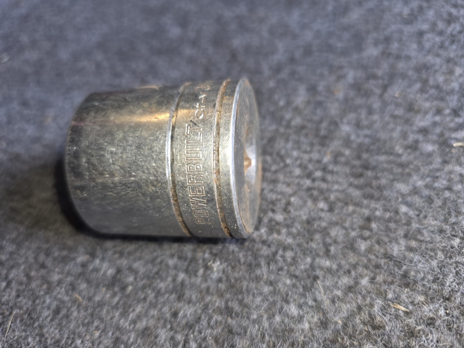 Powerbuilt 36mm Shallow Socket | Chrome Vanadium (Cr-V) | Heavy Duty | SAE/Metri
