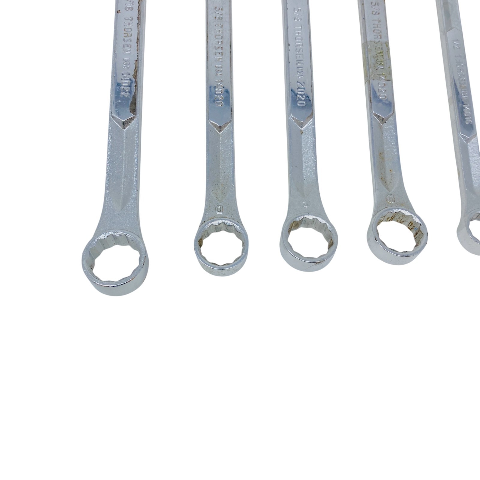 Thorsen USA Combination Wrench Lot Set SAE Mechanics Tools, 7 Pcs