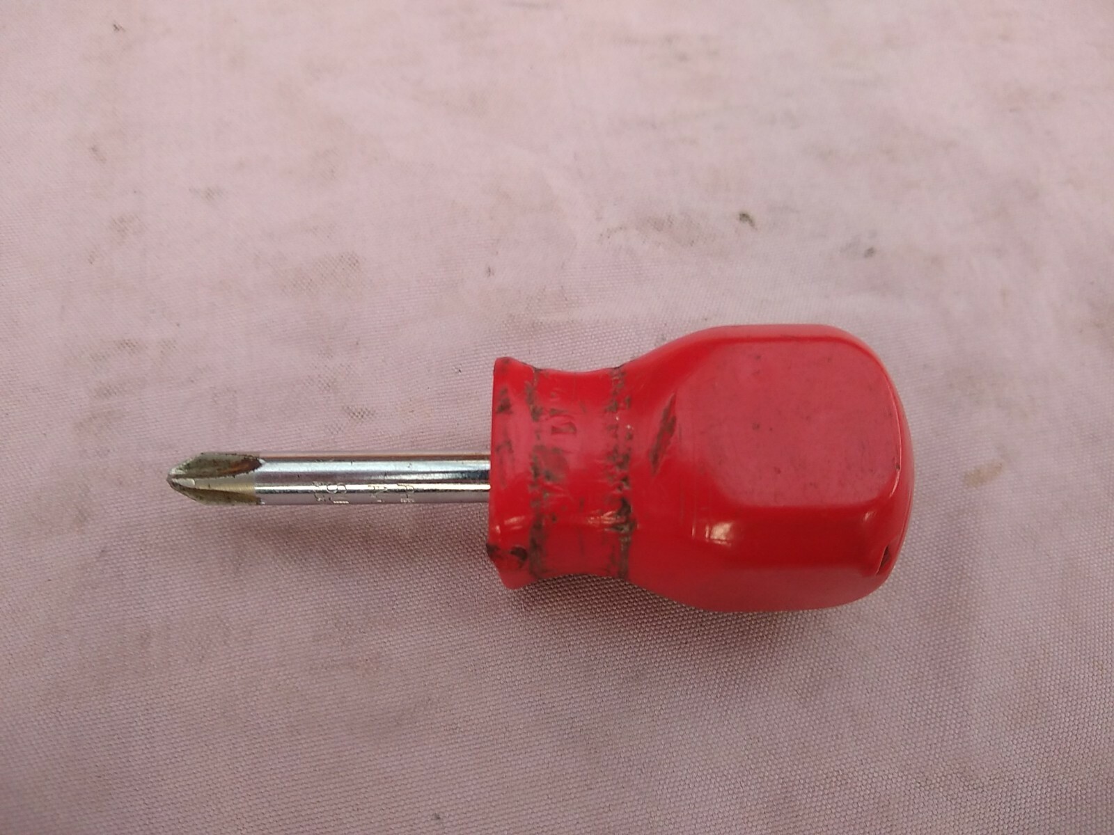Mac Tools P212XA Philips Stubby Red Hard Handle Screwdriver