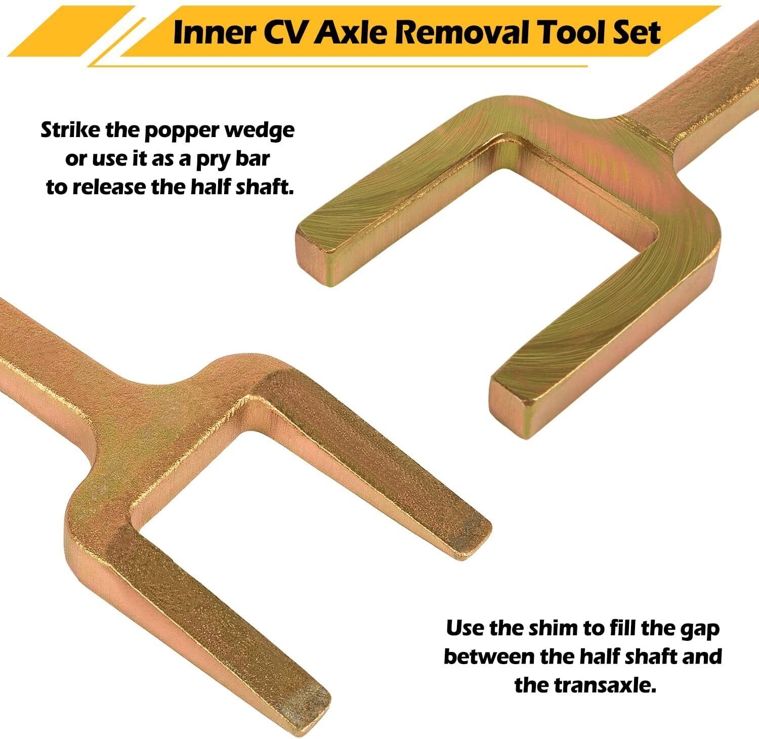 for Front Wheel Drive Vehicles Axle Popper Kit Inner CV Axle Removal Tool 12020