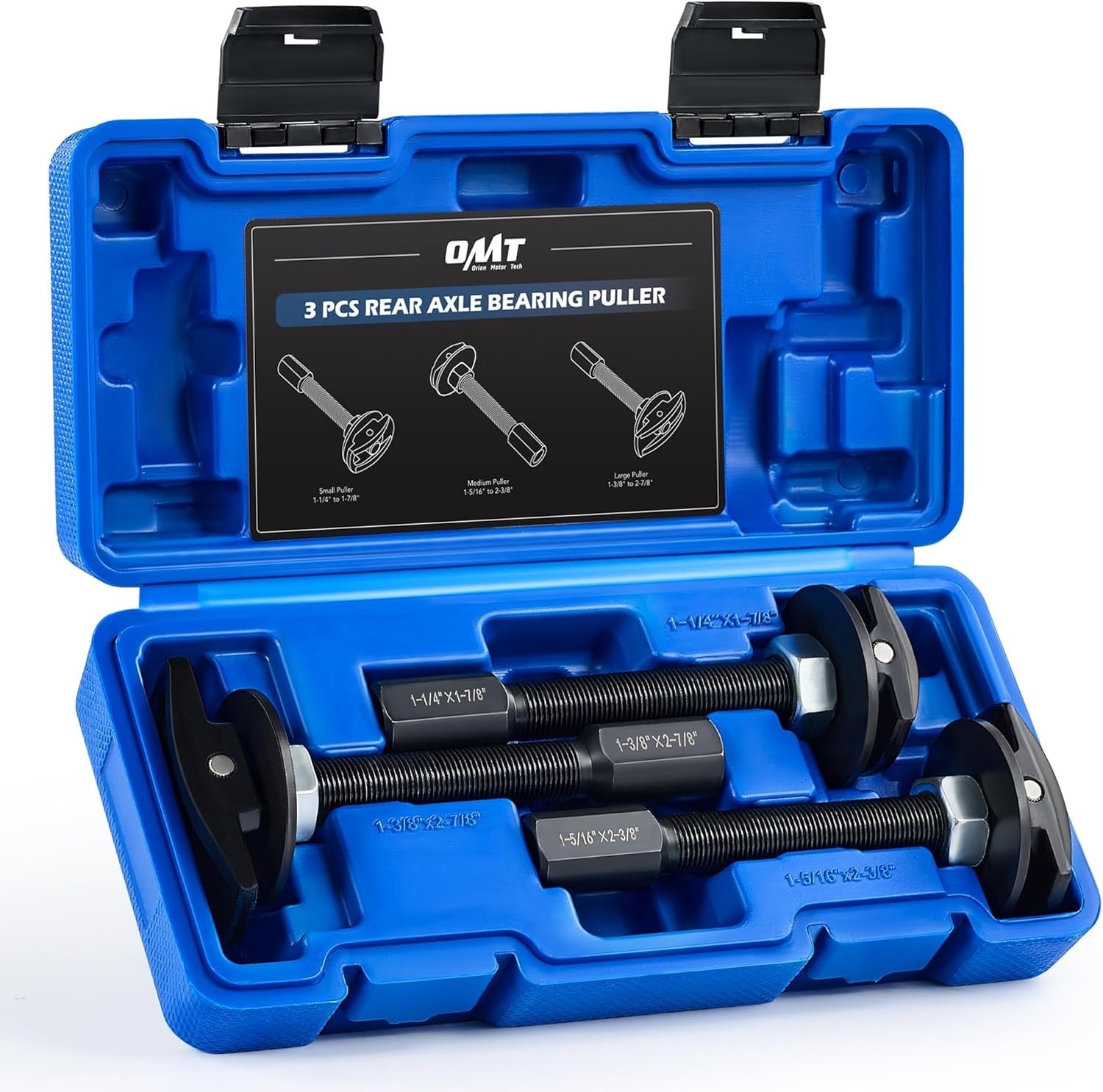 Scratch-Free 3PC Bearing Puller Set – Durable Tool for Efficient Bearing Removal