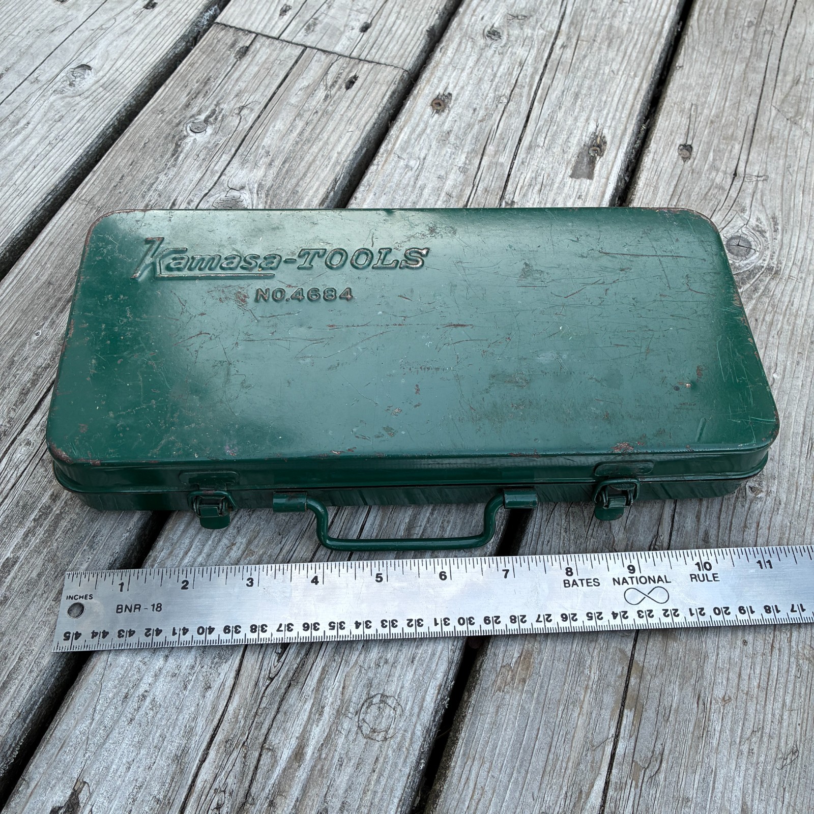 Vintage Kamasa Tools No 4684 1/2″ Metric Socket Set – Mechanic Tools
