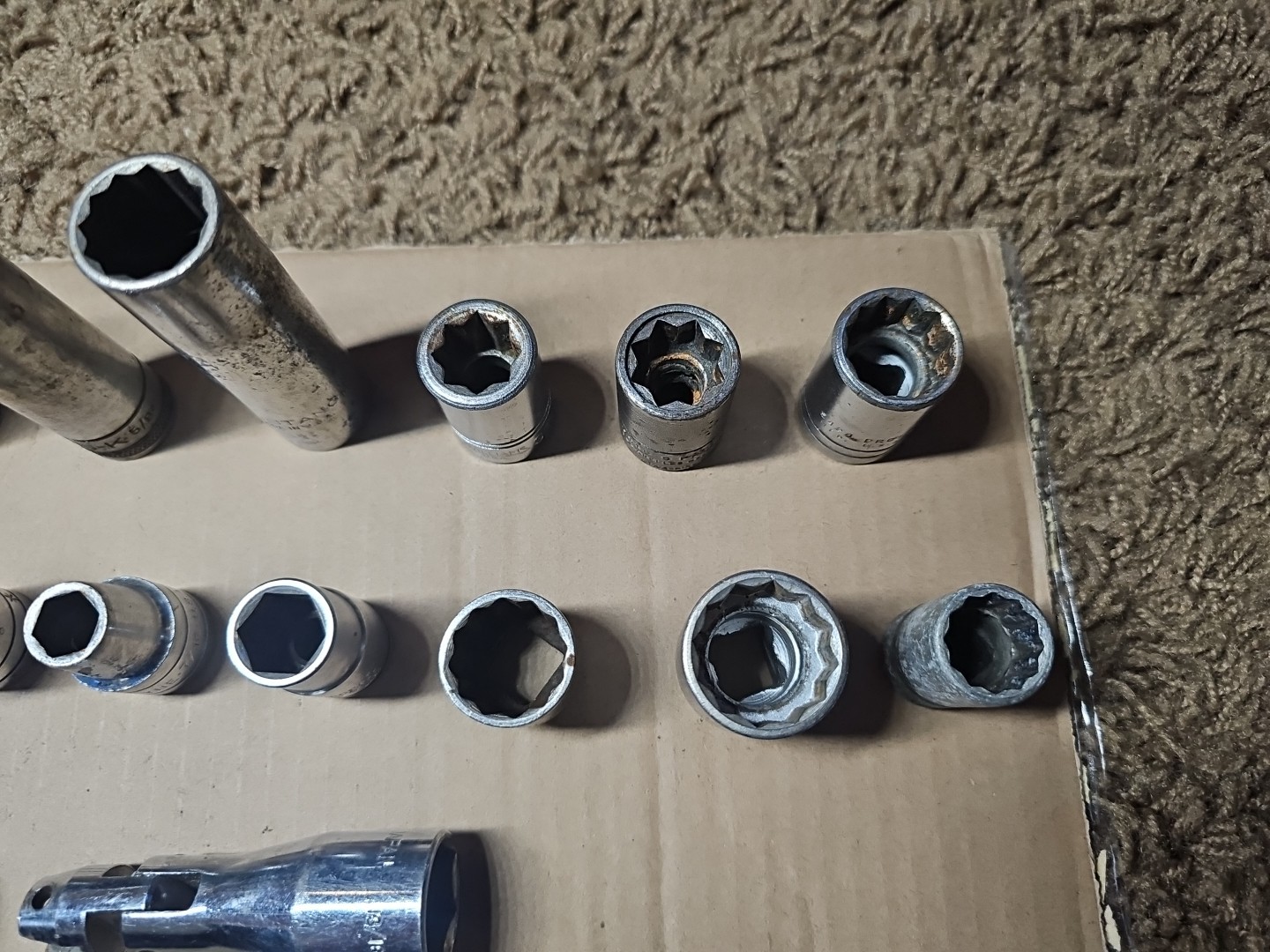Vintage Various Socket Lot of 21 Ward’s P&C S-K TrueCraft Proto