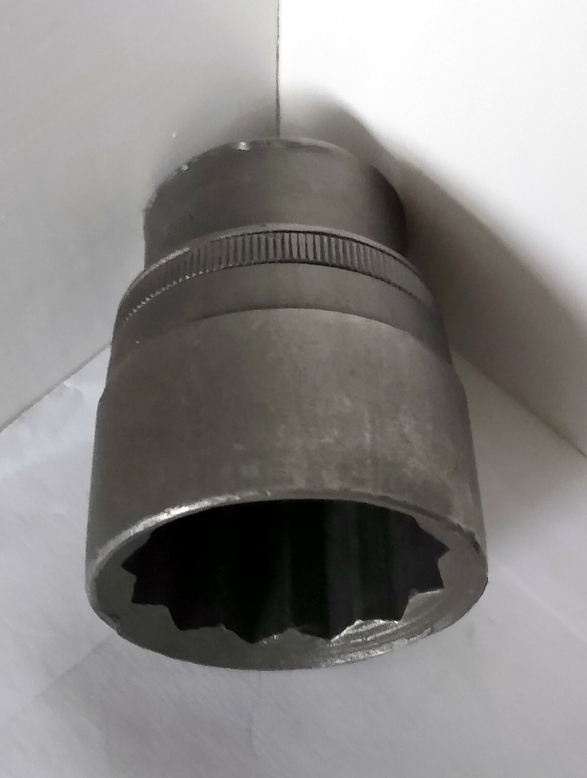 Vintage Tipco 13/16 Whitworth 3/4 Drive Socket, approx 36 mm,1-3/8″ AF Hub Nut
