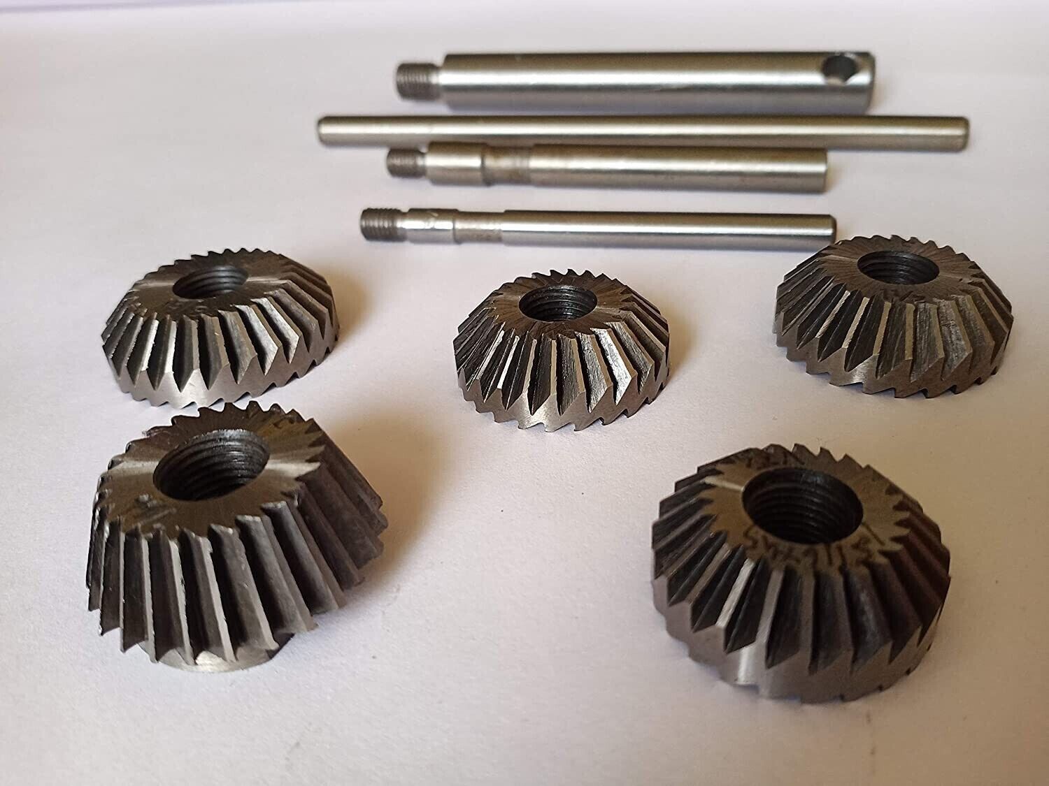 Valve Seat Face Cutter Set Of 5 Pcs Carbon Steel Kit Vintage Car Bike
