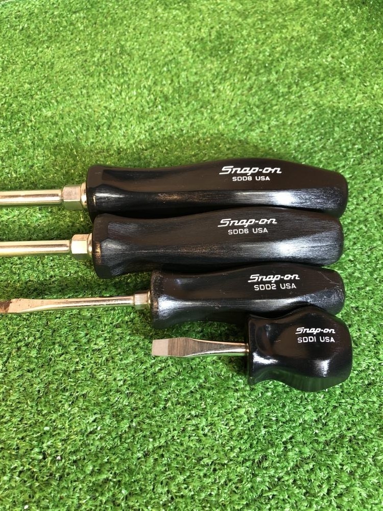 Snap-on Tools Screwdrivers sert of 7 SDD1/2/6/8+SDDP31/63/64 Near Mint