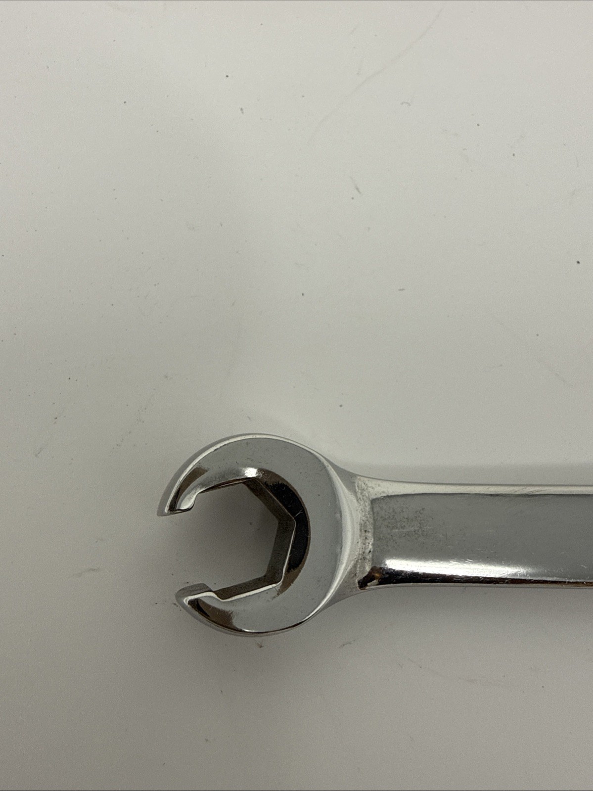 Snap-on tools 3/8 x 7/16″ SAE flare nut open end 6-point wrench RXFS1214B