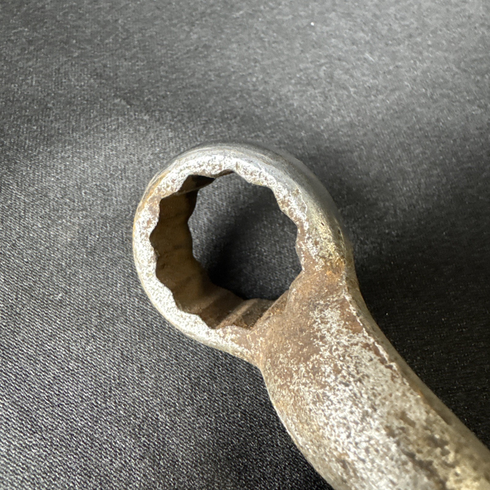 Vintage Hinsdale 3/4”x 25/32″ Offset Box End Wrench 12 Point USA Heavy Duty