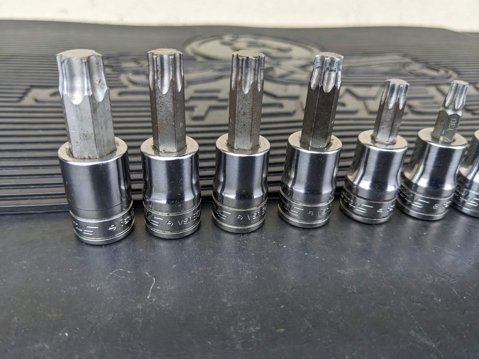#be327 Snap-on Tools 12 Pc Combo Drive TORX Bit Socket Set 212EFTXY
