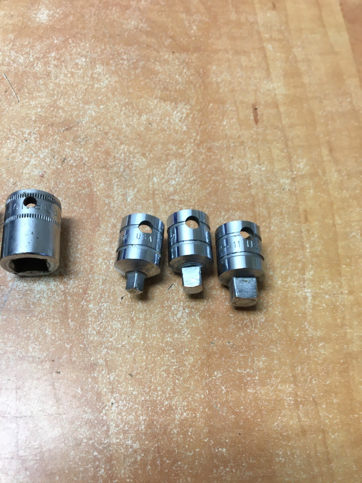 Snap-on PPM PMP PP 3/8″ Drive 8 Piece Internal External Pipe Plug Socket Lot
