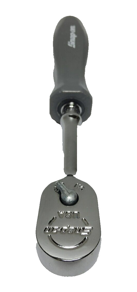 NEW Snap-on™ 1/4″ drive 6 7/8″ long Grey Handled Ratchet THLD72DT Dual 80 Tech