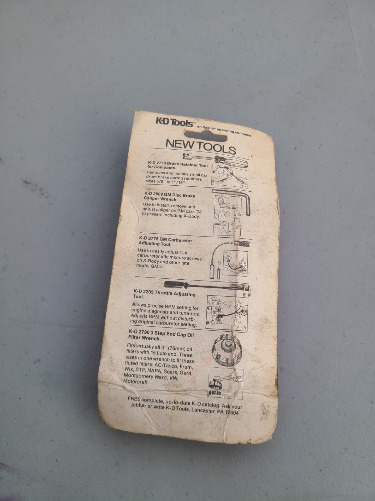 K-D Cylinder Hone Replacement Part KD 2834 ~ Course Grit for 2833