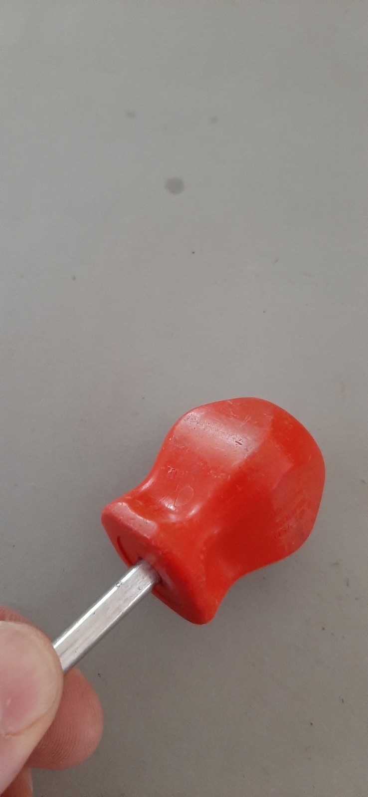 Snap-On SDDP22 Phillips SDD1 Flat Blade Stubby Screwdriver Set RED Hard Handle