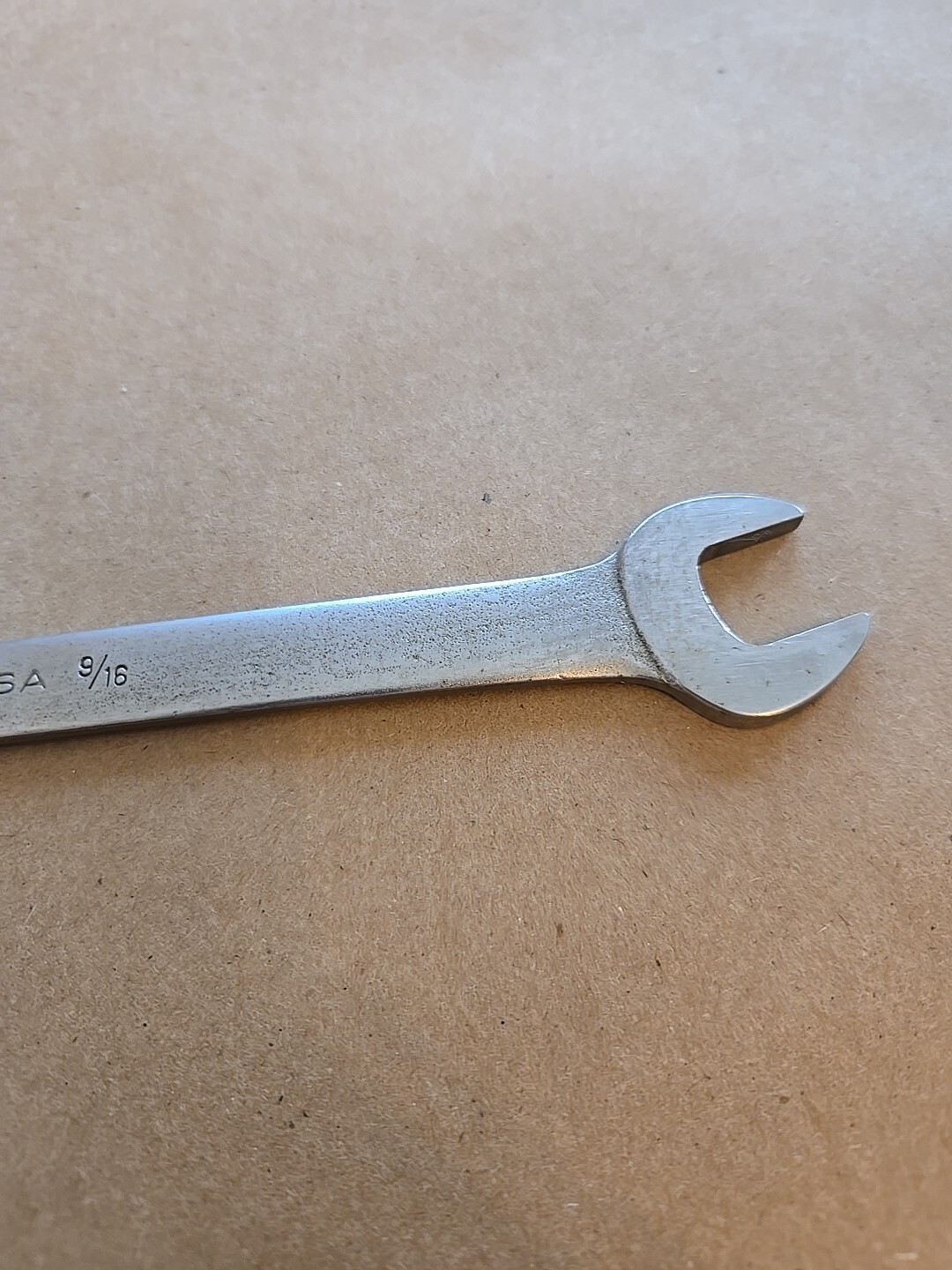 Snap On 1/2″-9/16″ SAE Chrome Low Torque Slime Line Open End Wrench LTA1618