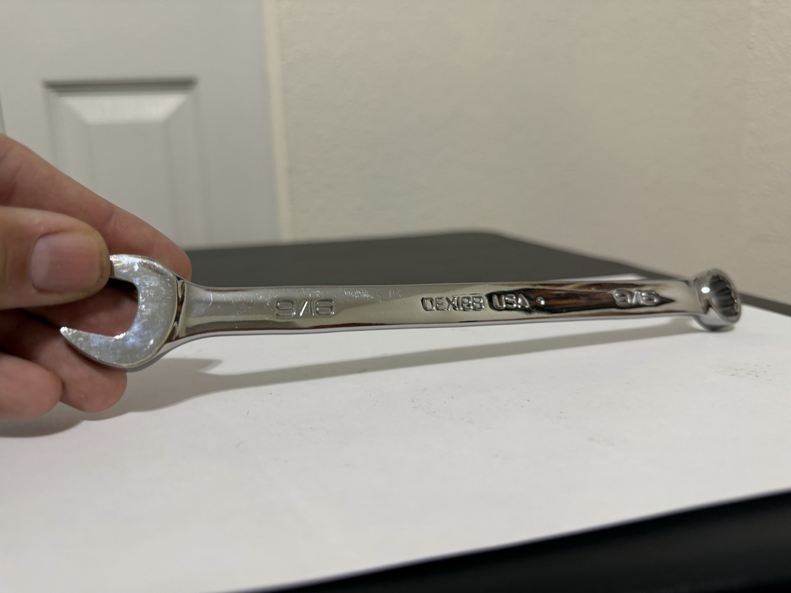 Snap-On Tools USA 12 Point SAE Size 9/16″ Flank Drive Combination Wrench OEX18B