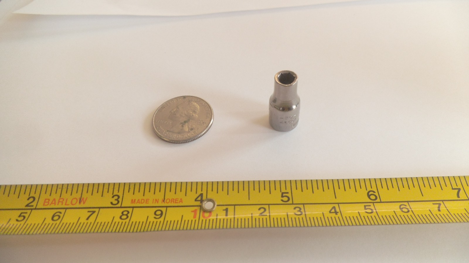 Craftsman USA 1/4 drive 6pt 5.5MM shallow socket inverted G2 series 43511