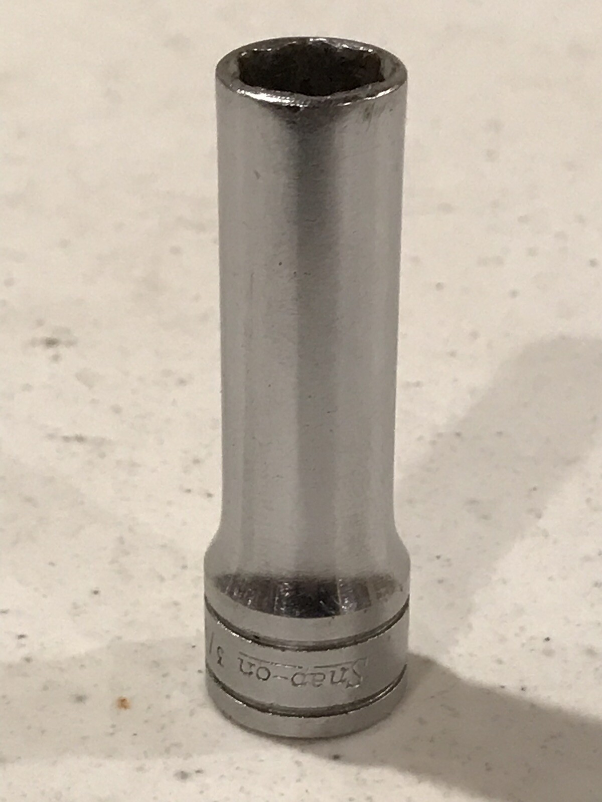 SNAP-ON SFS121, 3/8″ SAE 6 POINT DEEP 3/8″ DRIVE SOCKET USA *****