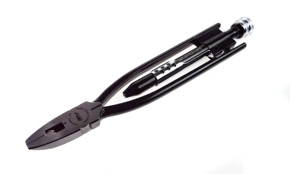Motamec 9″ Safety Lock Wire Twisting Pliers & 0.81mm motorsport Lock Wire kit