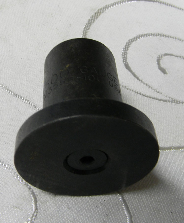 SNAP-ON 1.500 GAUGE CALIBRATOR BLOCK #M3558-100 FOR TIMING GAUGE SET, CASE #PB28
