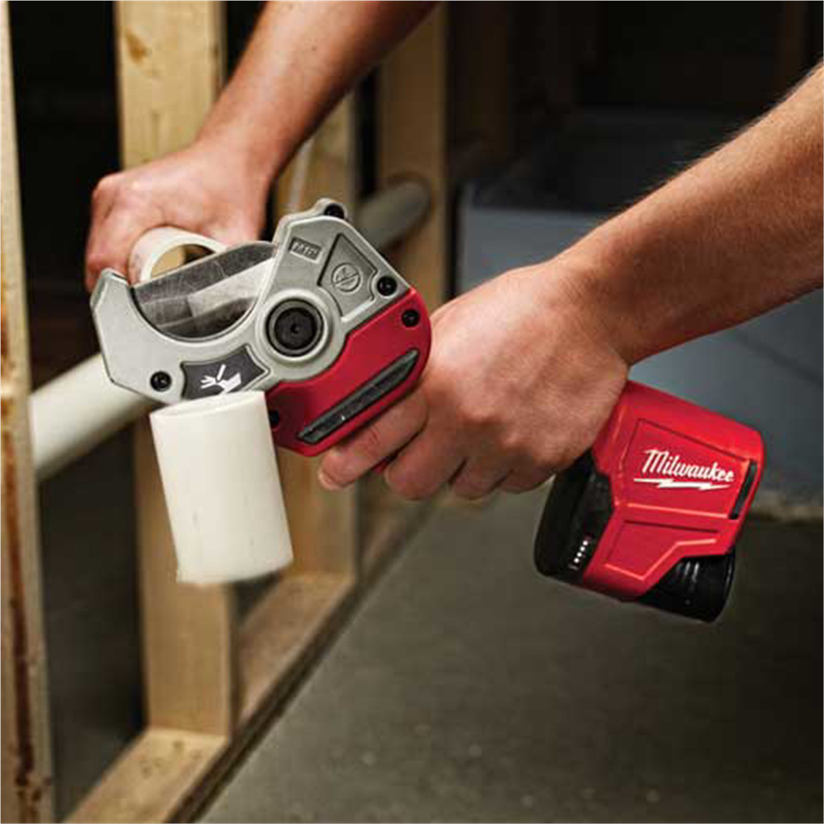 Milwaukee 2470-20 M12 Cordless Lithium-Ion PVC Shear – Tool Only Only