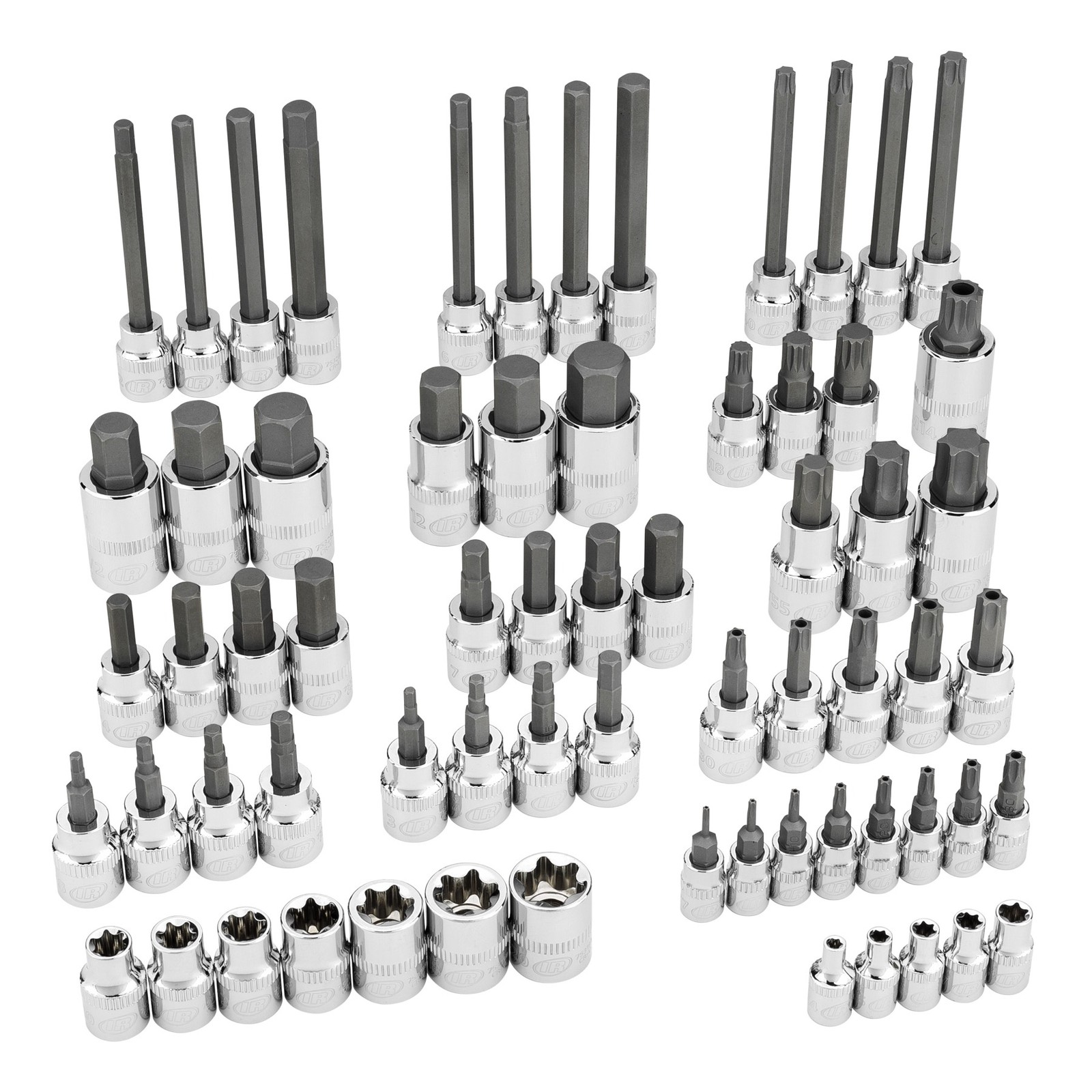 Ingersoll Rand 66 Piece Master Torx and Specialty Bit Socket Set – 752003