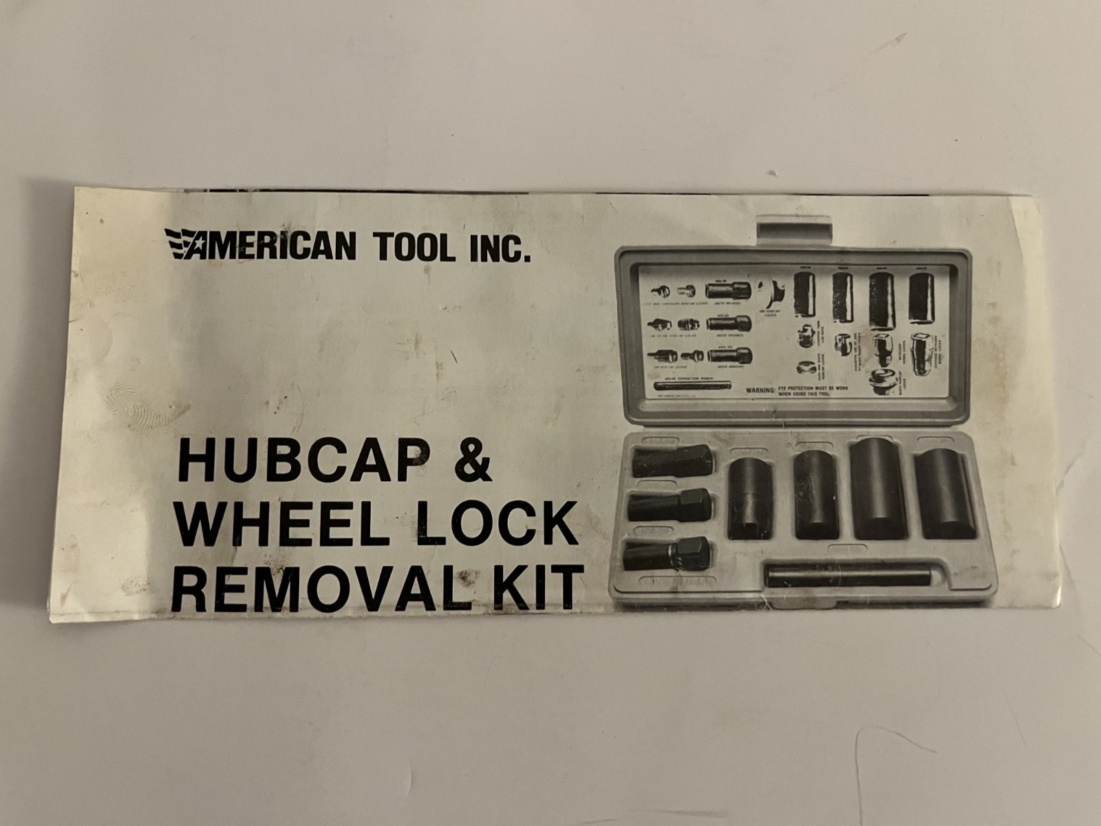 Custom Hubcap & Wheel Lock Removal Kit ATC400 American Tool Co. USA!