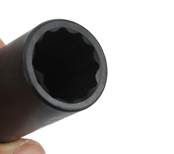 1/2″ Dr 12PT Double Hex Deep Impact Socket:8…23/24/25/26/27/28/29/30/32…45mm
