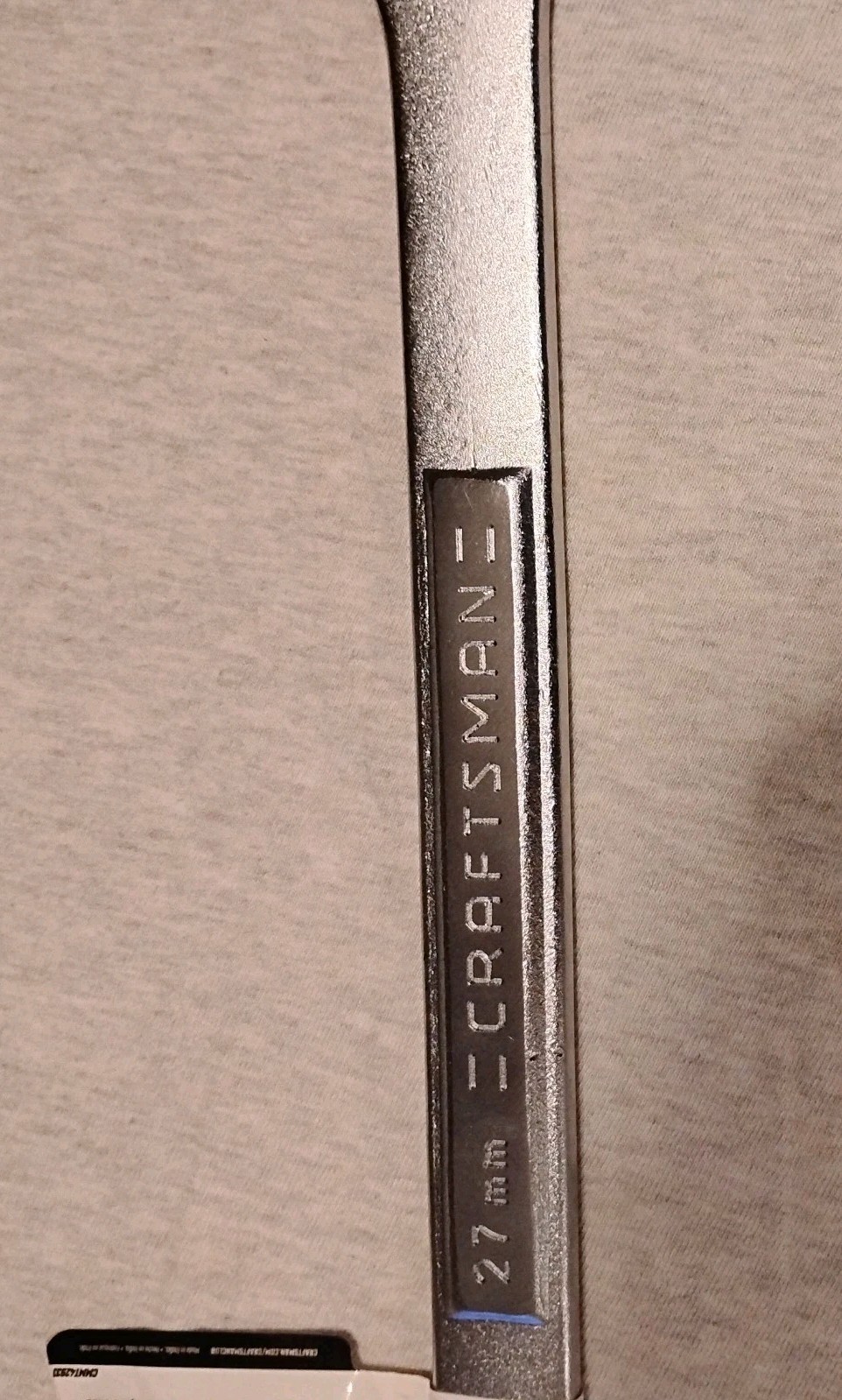 Craftsman 27mm Metric Combination Wrench 12pt 27 mm Forged Steel Tool CMMT 42933