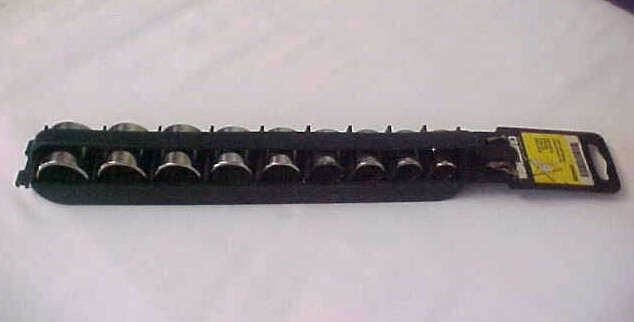 Craftsman Tools 9Pc. 3/8″ Drive 12Pt. Socket Set 3/8″-7/8″, #34438 USA G&V Vtg