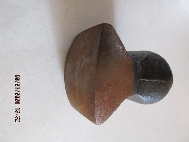 Vintage Auto Body Fender Repair Curved Hand Dolly Anvil Dollie