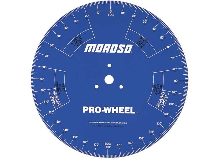 Moroso 62191 For Big/Small Block Chevy LS Engine Keyway 18″ Degree Wheel