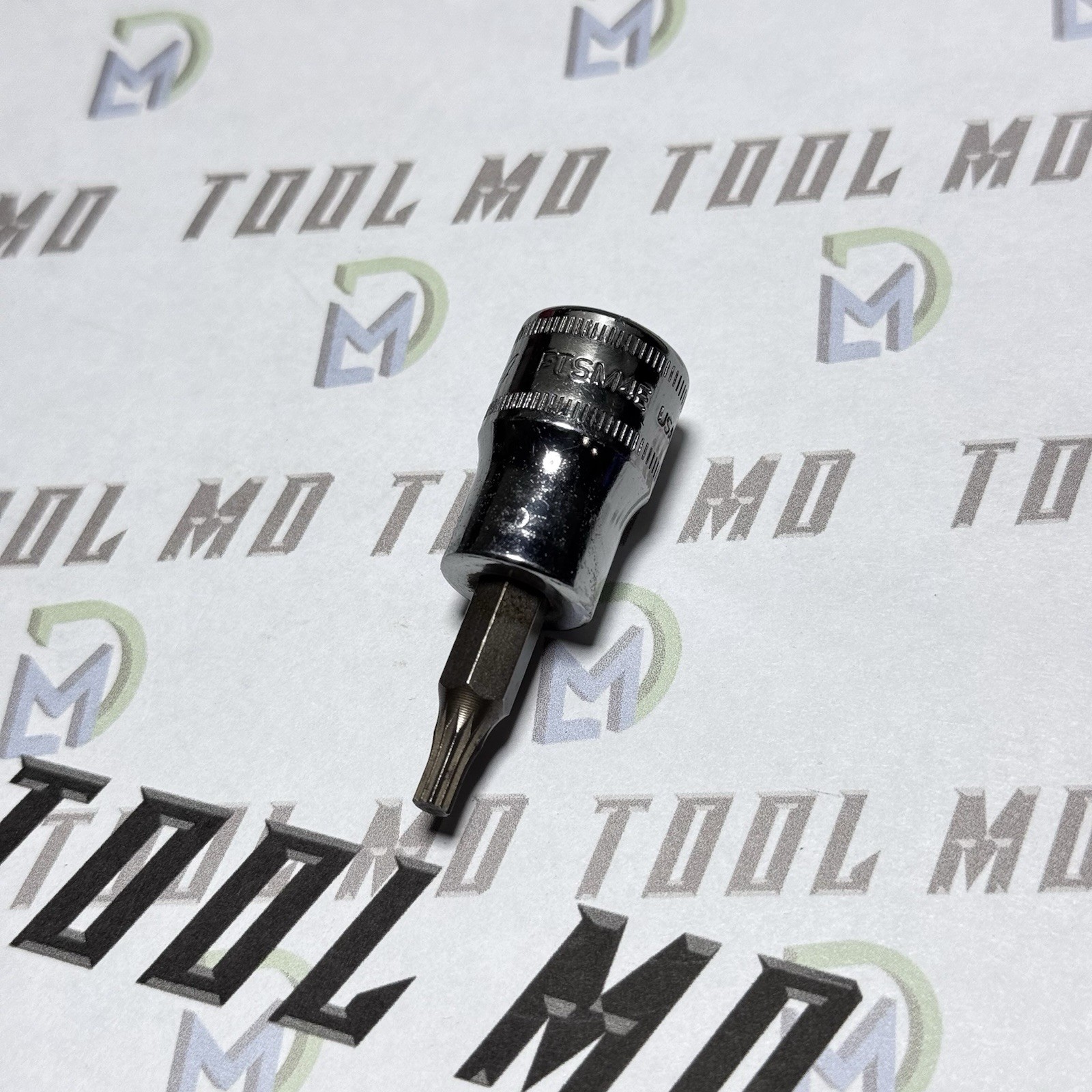 Snap-on Tools USA 2014 3/8″ Drive Metric 4mm TRIPLE SQUARE Bit Socket FTSM4E