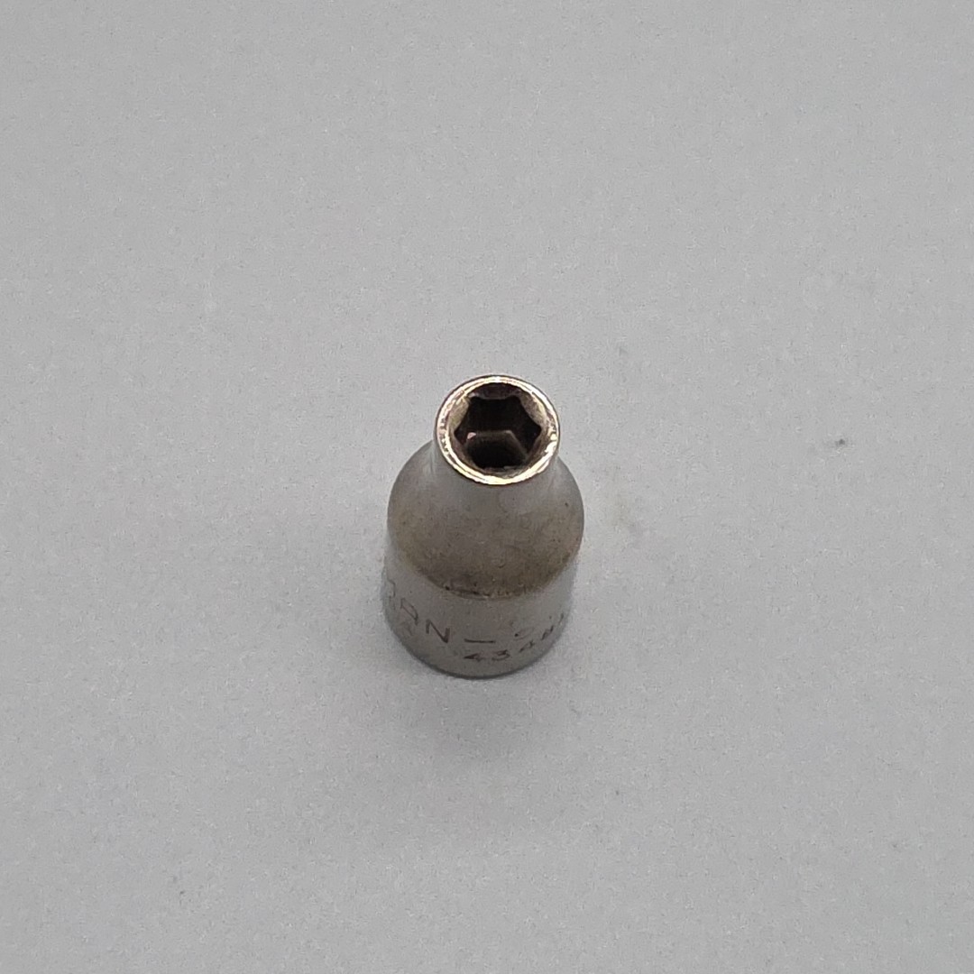 Craftsman 5/32″ Socket 6 point 1/4″ Drive Inverted G -43481 USA