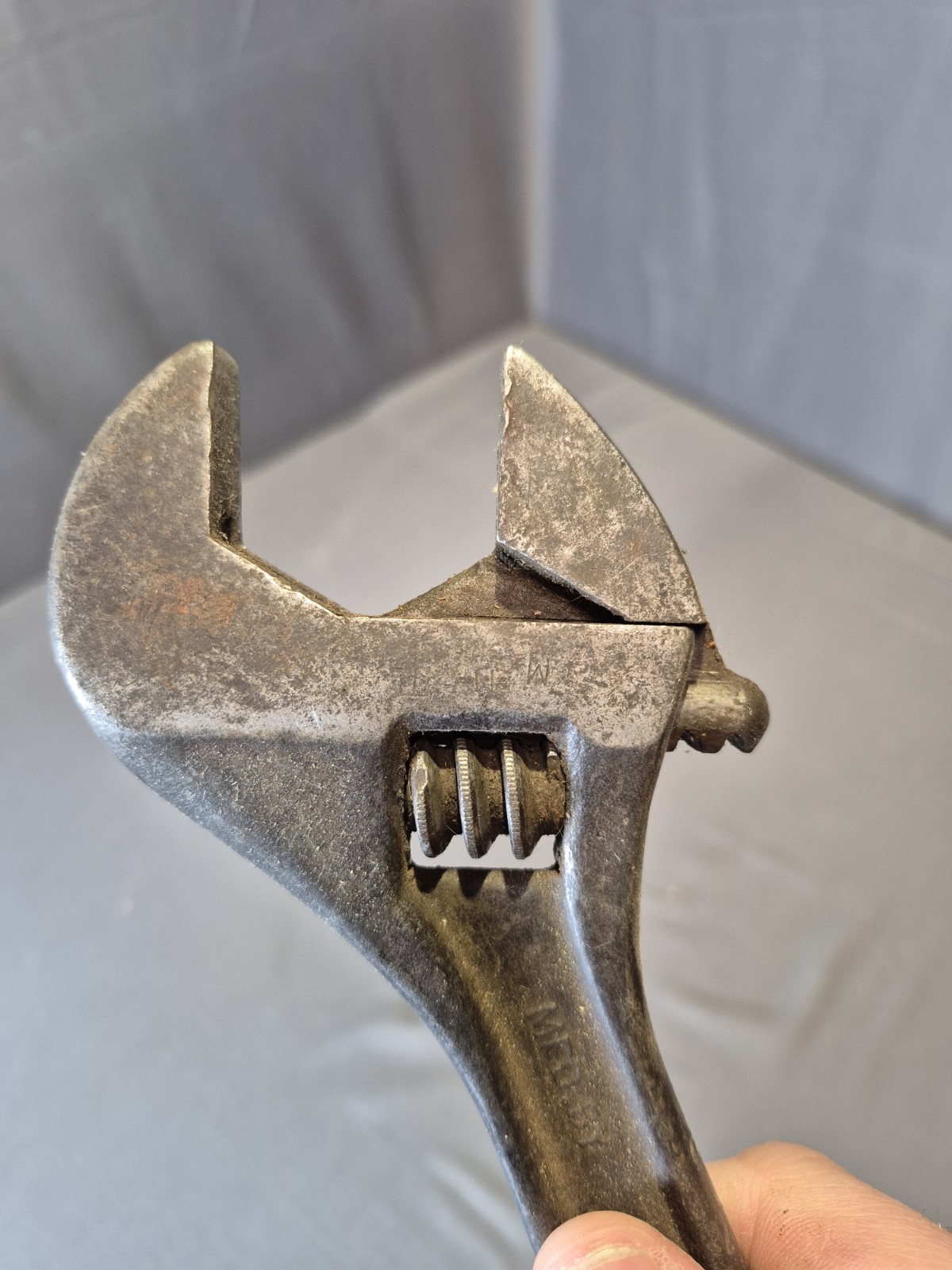 CRESCENT TOOL CO AT112 12 INCH ADJUSTABLE WRENCH MADE IN THE USA! JAMESTOWN, N.Y
