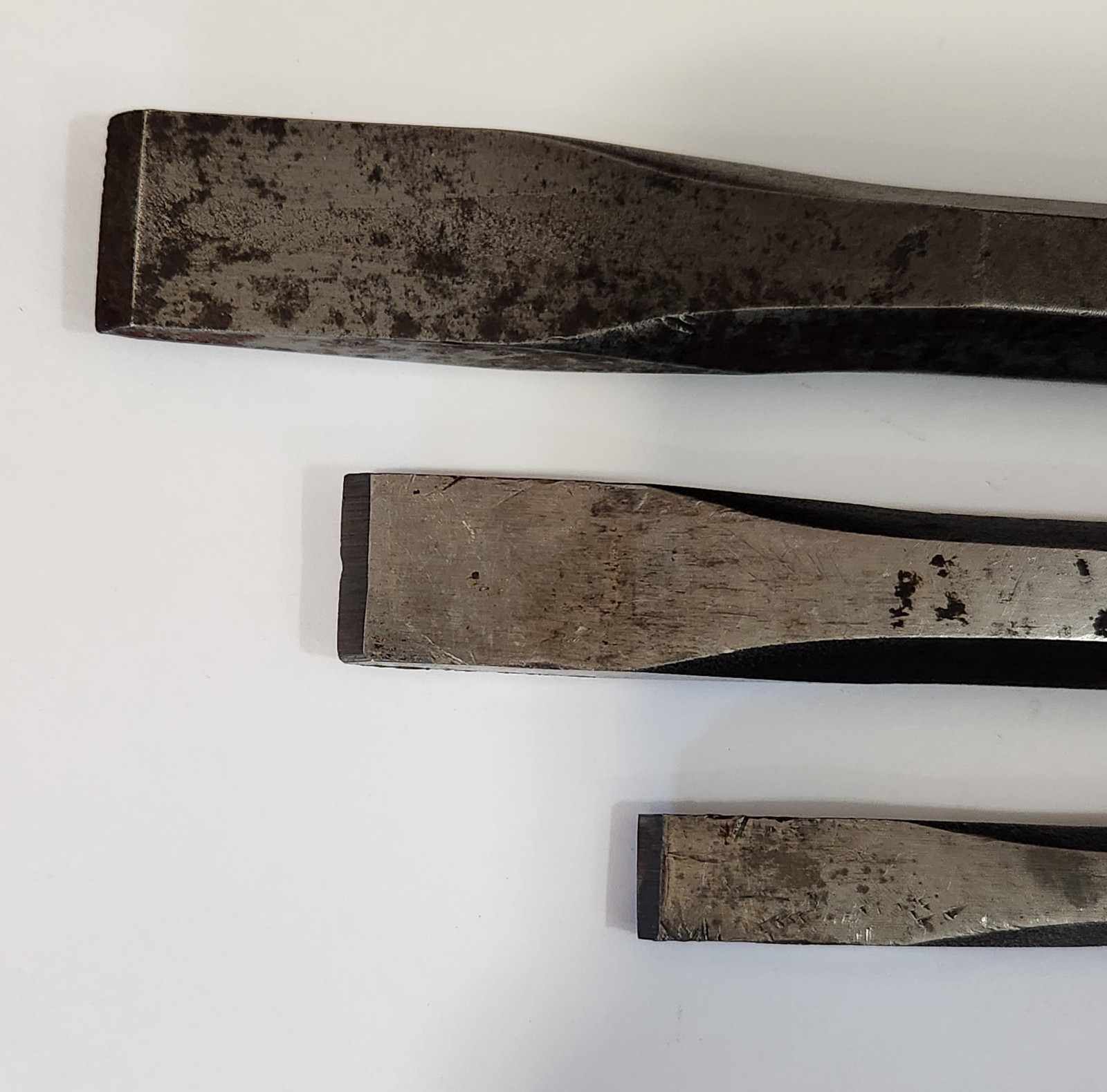 Snap On 3 Piece Flat Chisel Set PPC816A-1/2″ PPC824A-3/4″ PPC828A-7/8″