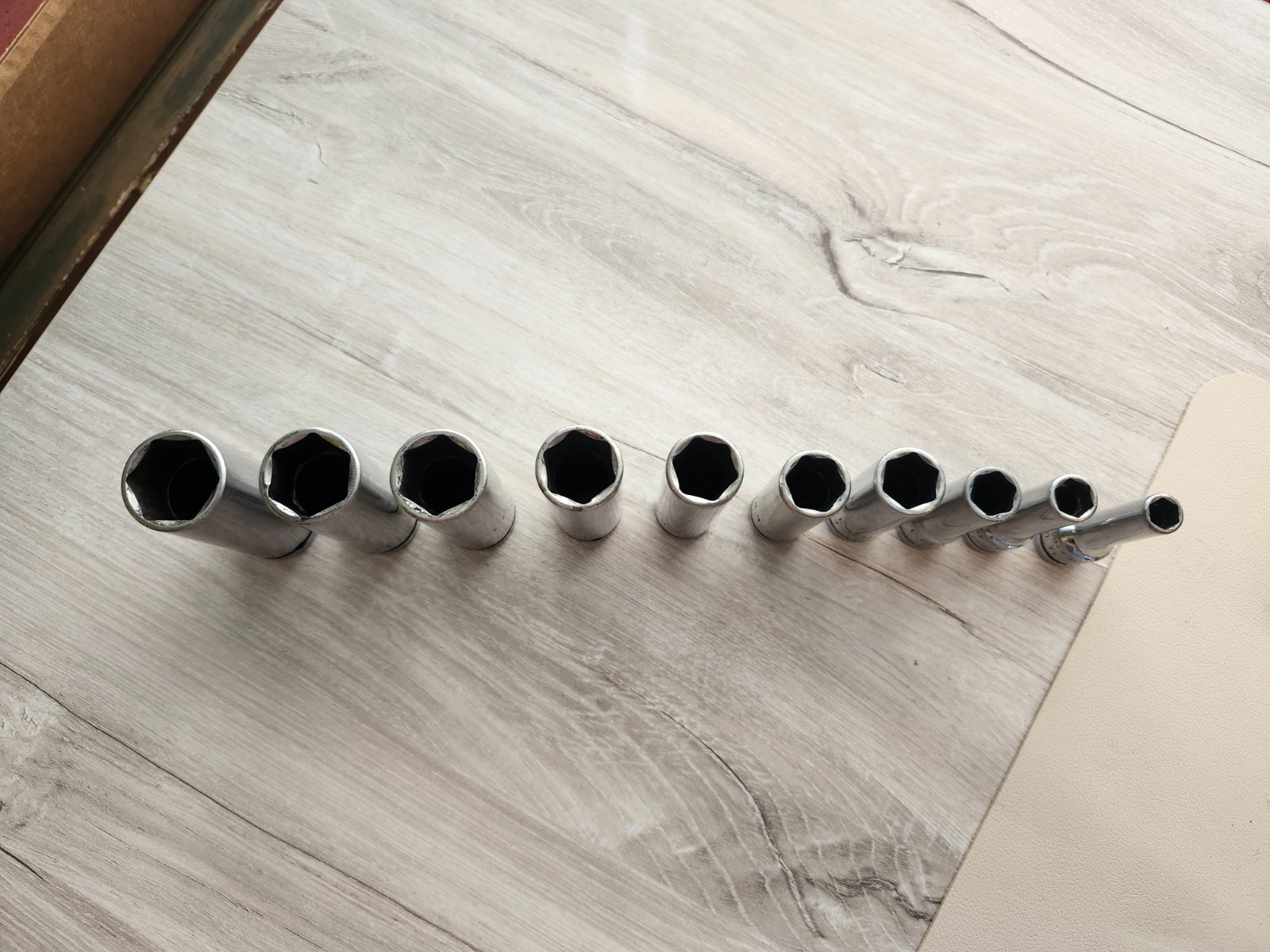 Cornwell 3/8 Deepwell 6 point Sockets Metric 19MM 18MM 17MM 16 MM 13MM 10MM 9MM