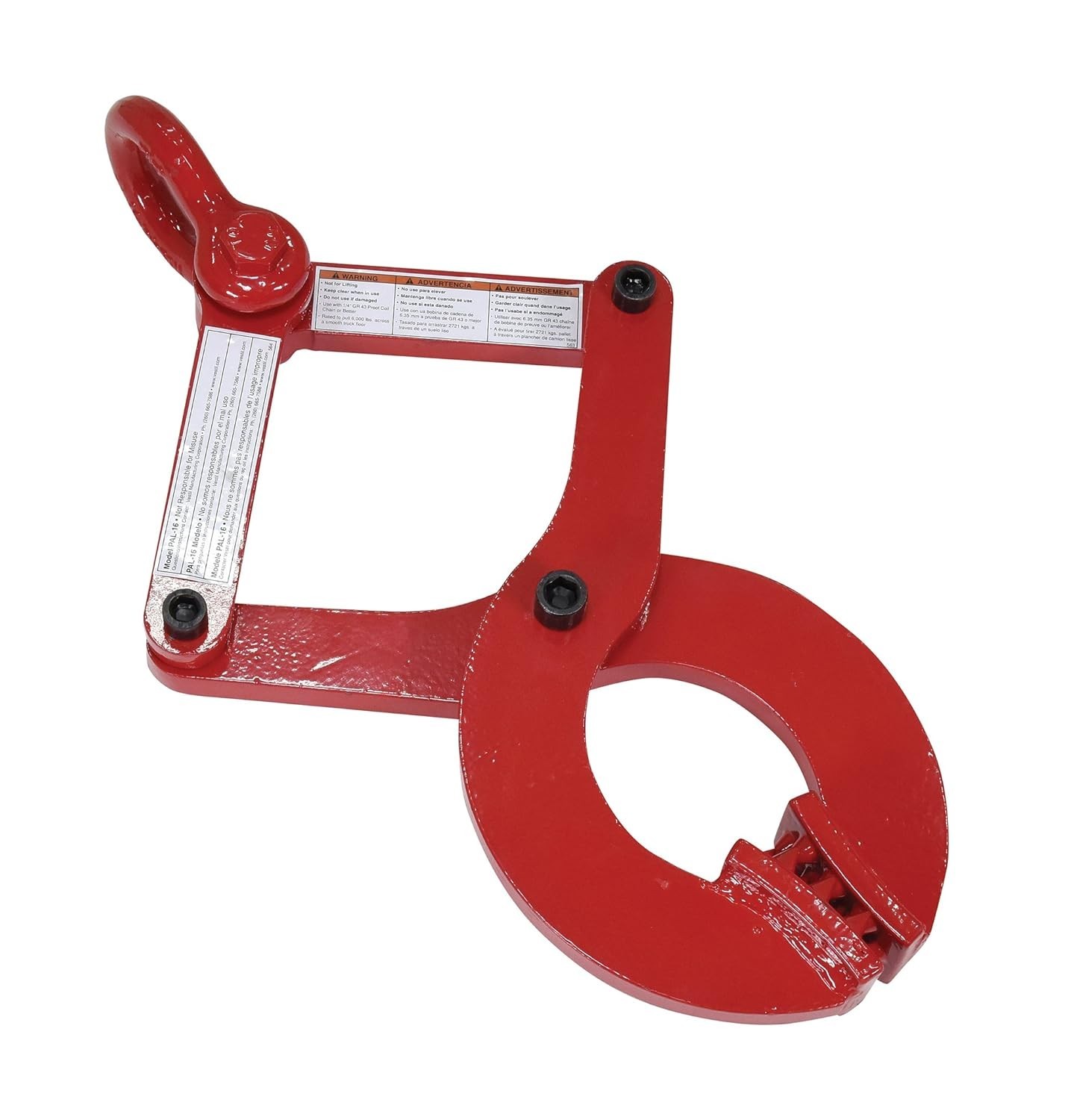 Steel Single Scissor Pallet Puller – 5-Inch Opening, 16 lb Reliable Transport