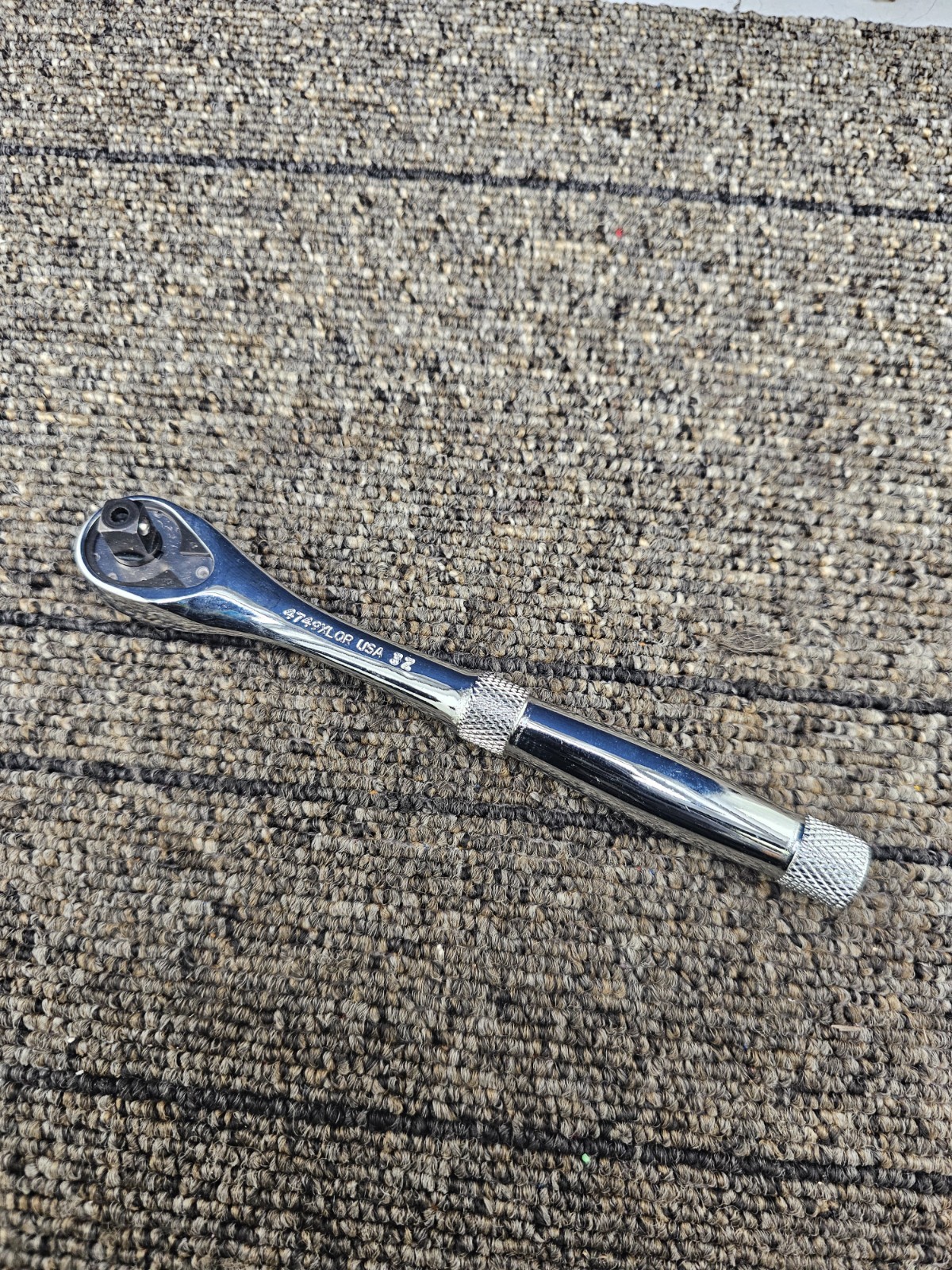 Proto 4749XLQR 1/4″ 45-Tooth Drive Quick-Release Pear Head Ratchet 5-1/2″ OAL