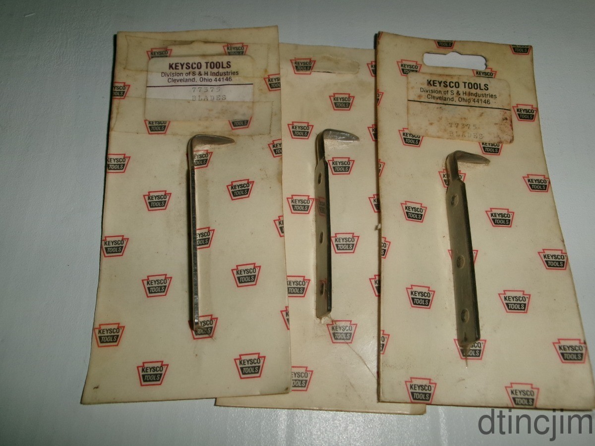Keysco Tools 77375 Replacement Blades 3Pc. for Windshield Replacement Tool