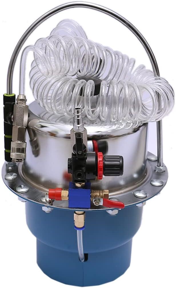 Pneumatic Air Pressure Brake & Clutch Fluid Bleeder Tool Bleeding Valve System