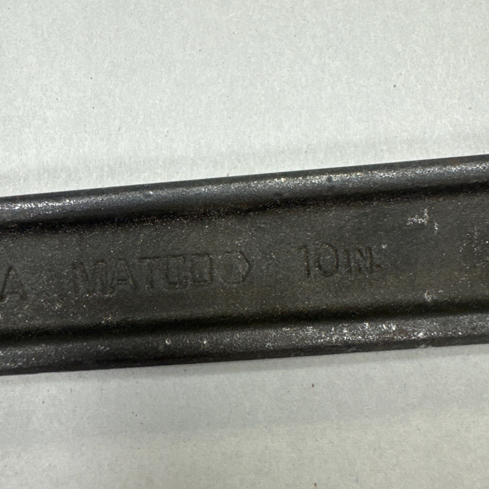 Matco Tools AJ10NA 10” Adjustable Wrench Industrial Finish
