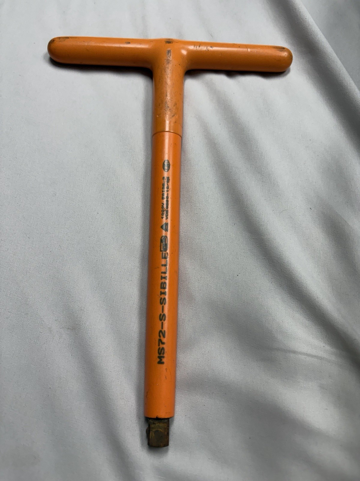 Sibille MS72-S 1000V 12” Insulated T-wrench 1/2″ End + Northern Tool CR-V Socket