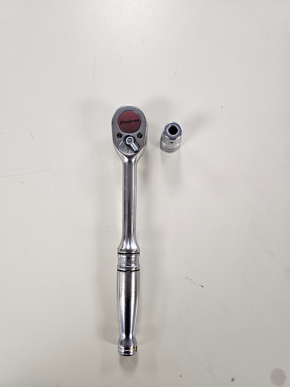 Snap On F730 Vintage Ratchet 3/8″ Drive W/ 3/8″ Drive T27 Torx Bit