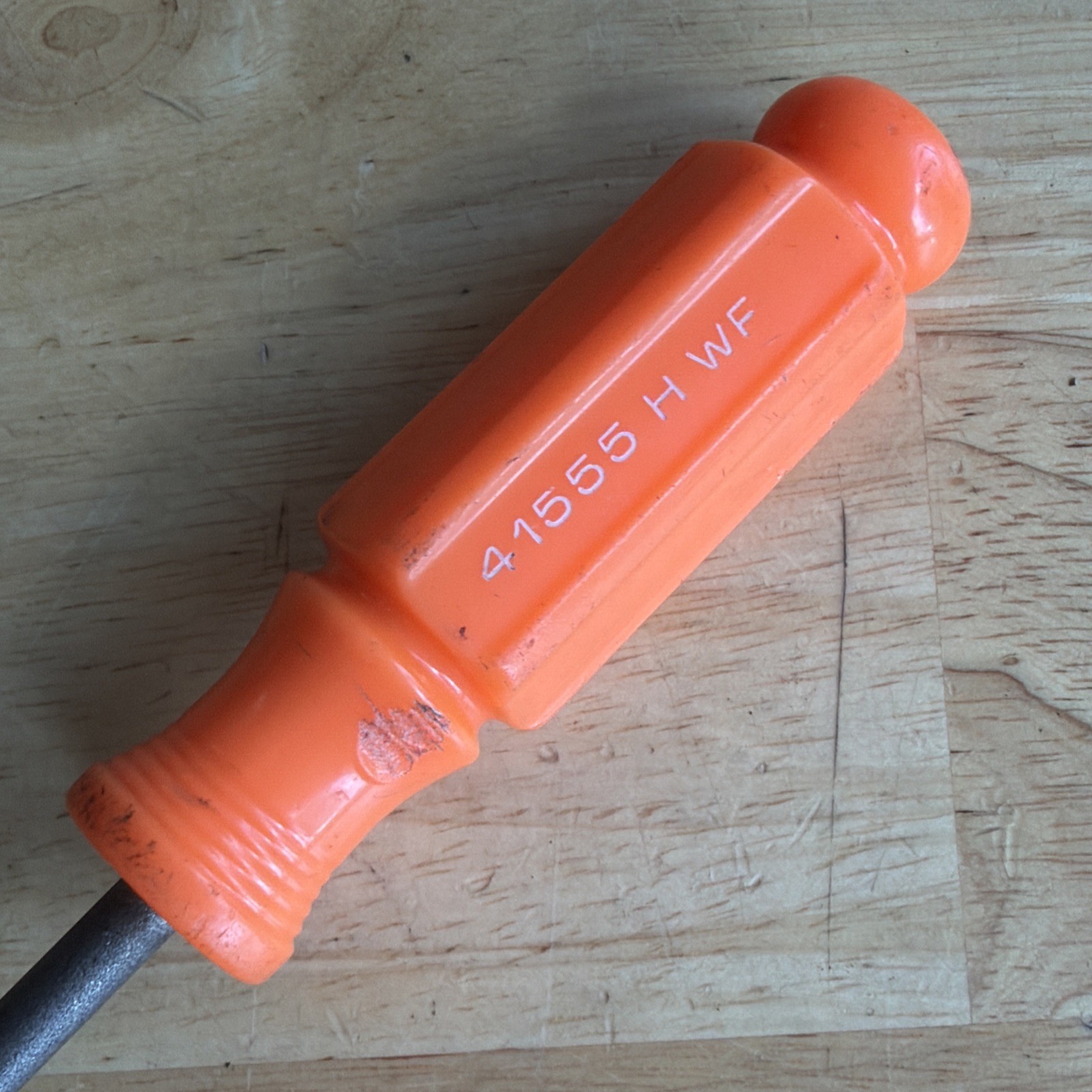 Craftsman P2 No. 2 Phillips Screwdriver Orange Handle 7.75″ OAL H WF 41555 USA