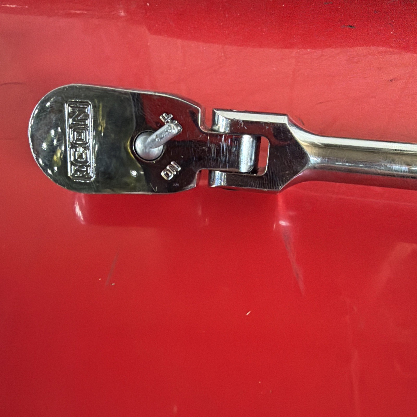 ICON G2 3/8 in. Drive, 14 in. Long-Reach Flex Ratchet with Comfort Grip
