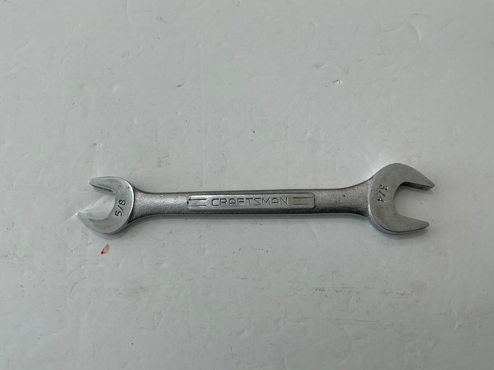 Craftsman 5/8″ X 3/4″ Open End Wrench Vintage V Series Made in USA 44582