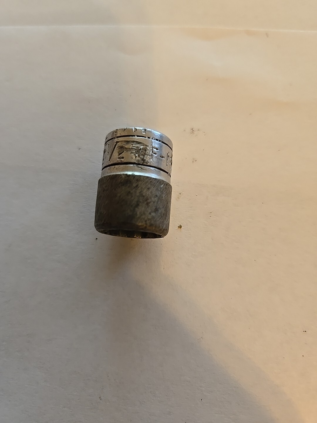 Snap On 3/8″ Drive 1/2″ 12PT Shallow Chrome Socket Modified F-161