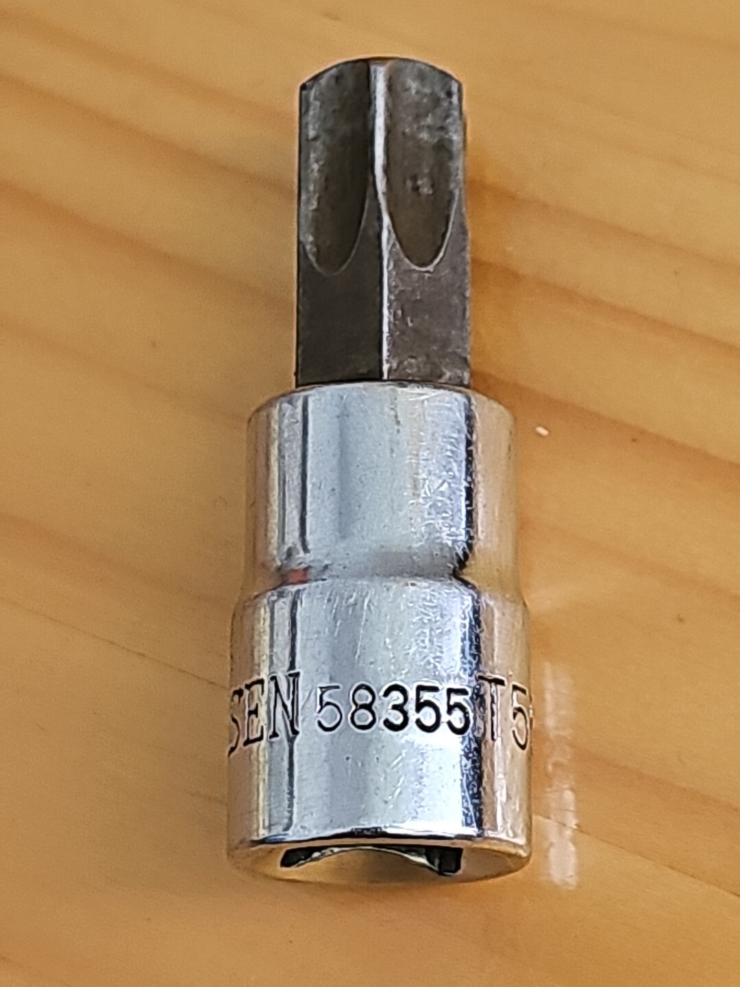 Thorsen – T55 3/8″ Drive Torx Star Bit Socket 58355